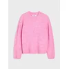 Sinsay - Jednobojni oversize džemper - roze