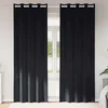 Zavjese za zamračivanje 2 pcs Crna 140 x 260 cm Baršun