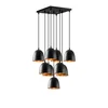 Opviq Tattoo 6191 Visilica, E27, 9x40W, IP20, Crna