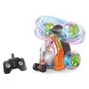 RC kaskaderski avtomobil TEC-TOY Crazy Tumbler z lučmi - oranžen (534444)