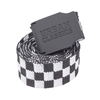 UC Canvas Belt Checkerboard 150cm black/white