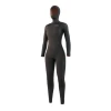 Mystic Obleka GEM 6-4-3 Hooded Frontzip - Black