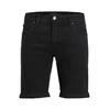 JJ Rebel by Jack & Jones teksas šorc Joe za muškarce, crni, S