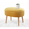 ATELIER DEL SOFA Tabure Moile Yellow