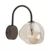 Brilagi - Zidna lampa VULCANO 1xG9/8W/230V smeđa/zadimljena bež