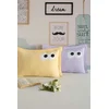 Lessentiel Maison Set jastučnica Funny, 50x70 cm, Žuto-ljubičasti