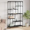 Polica Crni hrast 99 x 35,5 x 176 cm Konstruirano drvo