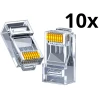 Set RJ45 konektorjev 8p8c, 10 kos