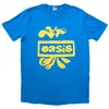 Oasis Drawn Logo Sapphire Blue M Majica