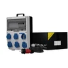 shumee Razdelilna omarica za stavbe s kablom TD-S/FI SKH 6x230V Schuko Doktorvolt 0557