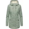 Ragwear Zimska jakna Monadena  ecru / pastelno zelena