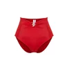 Trendyol High Waist Hipster Bikini Bottom with Red Accessories