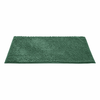Temno zelena tekstilna kopalniška preproga 50x80 cm Chenille – Allstar