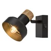 Rabalux Spot lampa Saskia, 15W, 1xE14, Sa prekidačem, Crna