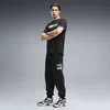 PUMA Sport Logo Play Fleece Sweatpants Men, Clothing, Black, XS