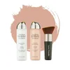 Northix AirBrush Foundation 3pcs - Bright/Light