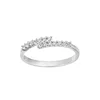 DIAMANT LETERNEL Prstan Eternity-Ring aus 375 Weißgold mit Zirkonia srebrna