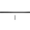VEVOR Balustrade za teraso 101 kos 66x19 cm črne barve