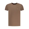 Aeronautica Militare Muška majica kratkih rukava SCOTI003J508, Braon