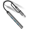 Fast Asia USB 3.1 TIP C+USB 3.0 na 4xHUB 3.0 metal