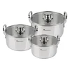 Masterpro Set posod BGMP-2145 SMART 6 ks steel