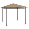 vidaXL Paviljon 3x3x2,7 m taupe 180 g/m2