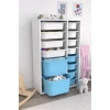 HANAH HOME Višenamenska polica Rine 2D4K8U White Blue