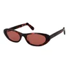 GCDS GD 0021 54S 55 Férfi, Női napszemüveg