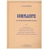 NIVERD L.:COMPLAINTE
