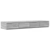 Ladice za krevet s ladicama Siva Sonoma 120 x 36,5 x 16,5 cm