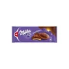 Keksi Choco Dessert polnjeni s čokoladnim moussem, Milka, 128 g