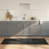 Tepih pravokutni sivi 70 x 200 cm od bambusa