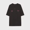 Cropp - Polo majica s printom - CRNO