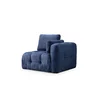 ATELIER DEL SOFA Amaris 1R Navy Blue 1-Seat Sofa