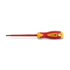 HOEGERT HT1S905 Ploščati izolirani izvijač, 5,5 x 125mm, 1000V, S2, VDE