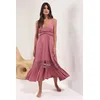 Trendyol Milla Ženska haljina Tbess25El00064, Roze