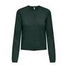 ONLY Pletena jopa ONLLOYAL temno zelena