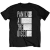 Panic! At The Disco Majica Bars Unisex Black XL