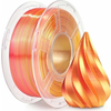 SUNLU Silk PLA+ Dual Color Red Gold