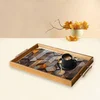 Aberto Design Poslužavnik TPEA9898 50 x 29 x 3.5 cm, Šareni
