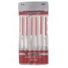 MTX Set dijamantskih turpija , 6 delova, 140x50x3