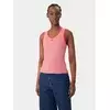 Tommy Jeans Top Essential DW0DW20673 Rdeča Slim Fit
