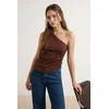 Trendyol Milla Ženska bluza Tprss25Bz00045, Braon