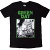 Green Day Majica Riot Trio Unisex Black 2XL