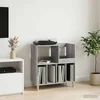vidaXL Stojalo za gramofon Siva Sonoma 82 x 39,5 x 82,5 cm