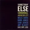 Cannonball Adderley - Somethin Else (Limited Edition) (Crystal Clear Coloured) (180 g) (LP)