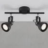 Nordlux - Spot svetiljka ASLAK 2xGU10/35W/230V crna