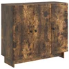 Kreveta Dimljeni hrast 89 x 34,5 x 80 cm Konstruirano drvo
