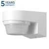Senzor gibanja 240°, IP65, 2000W, 10m, bela