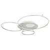 Globo 48466-70ASH-LED St stropno svetlo INVERTINA 70W/230V Wi-Fi Tuya hrom+daljinski upravljač